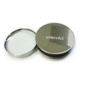 Elegant Round Silver Metal Magnifying Glass